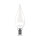 10er Sparpack | LED Leuchtmittel E14 Flamme C35T 5 Watt | matt