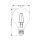 LED Leuchtmittel E14 Filament Kugel P45 4 Watt warmweiß (2700 K)